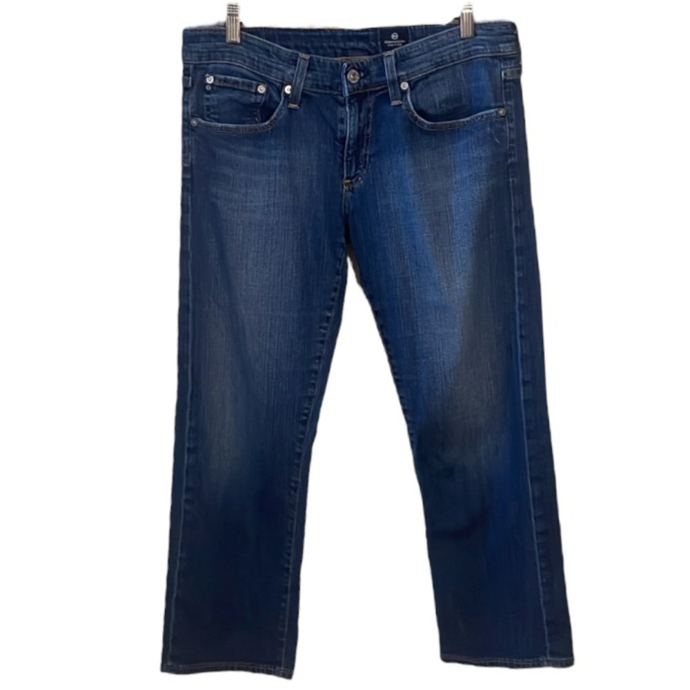 AG Adriano Goldschmied Straight Leg Cropped Jeans Size 29